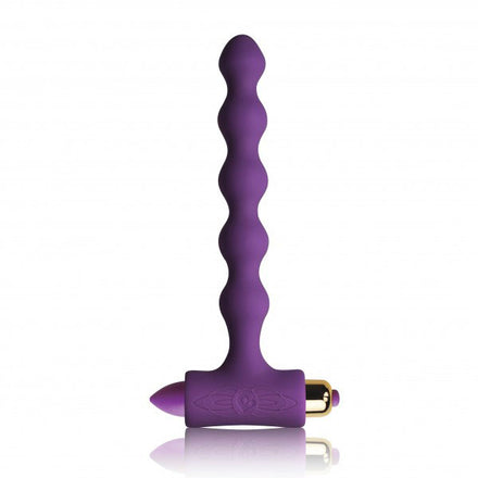 Small Purple Butt Plug with Pearls and Sensations from Rocks Off.