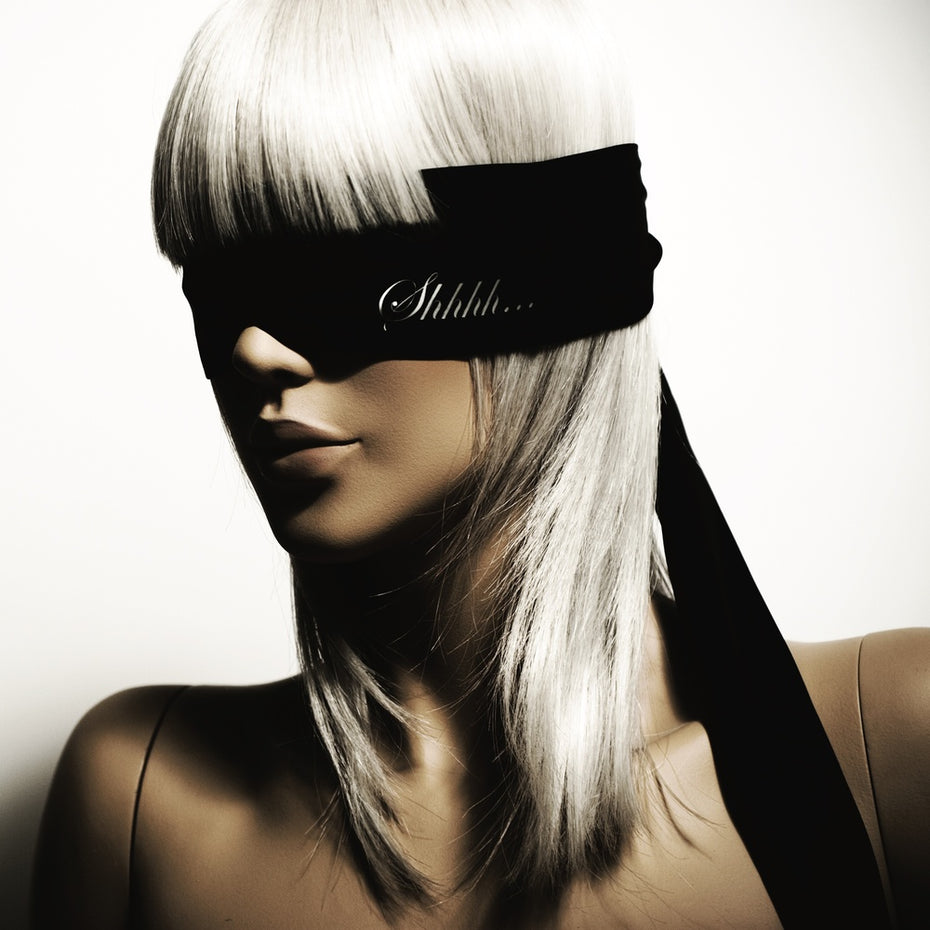 Luxury Blindfold by Bijoux Indiscrets' Shhh Satin.