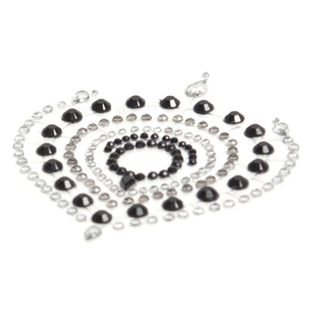 Sparkling Black and Silver Bijoux Indiscrets Jewellery.