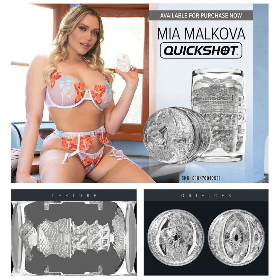 Mia Malkova Fleshlight Quickshot - Lady and Butt Variant