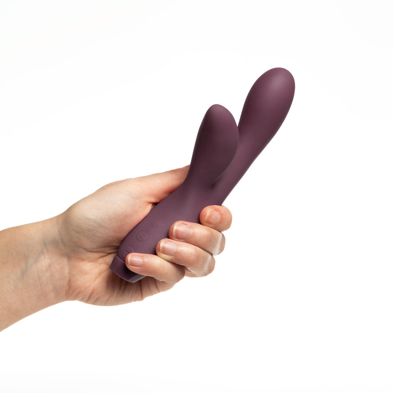 Purple Sleek Rabbit Vibrator by Je Joue Hera