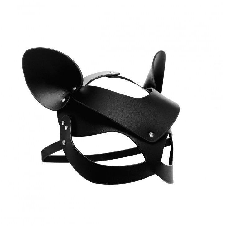 Kitten Leather Cat Mask from Master Series