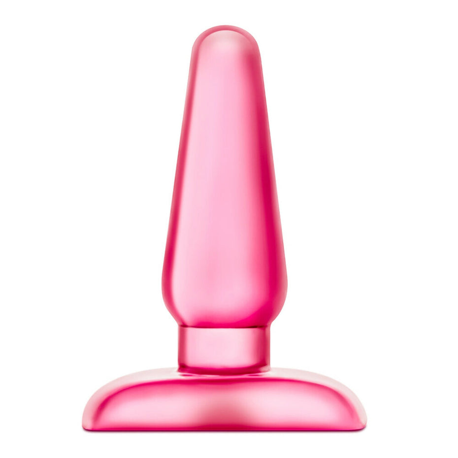 Pink Medium Anal Pleaser Butt Plug by B Yours Eclipse.