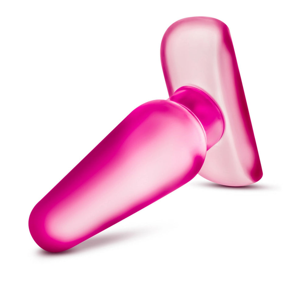 Pink Medium Anal Pleaser Butt Plug by B Yours Eclipse.