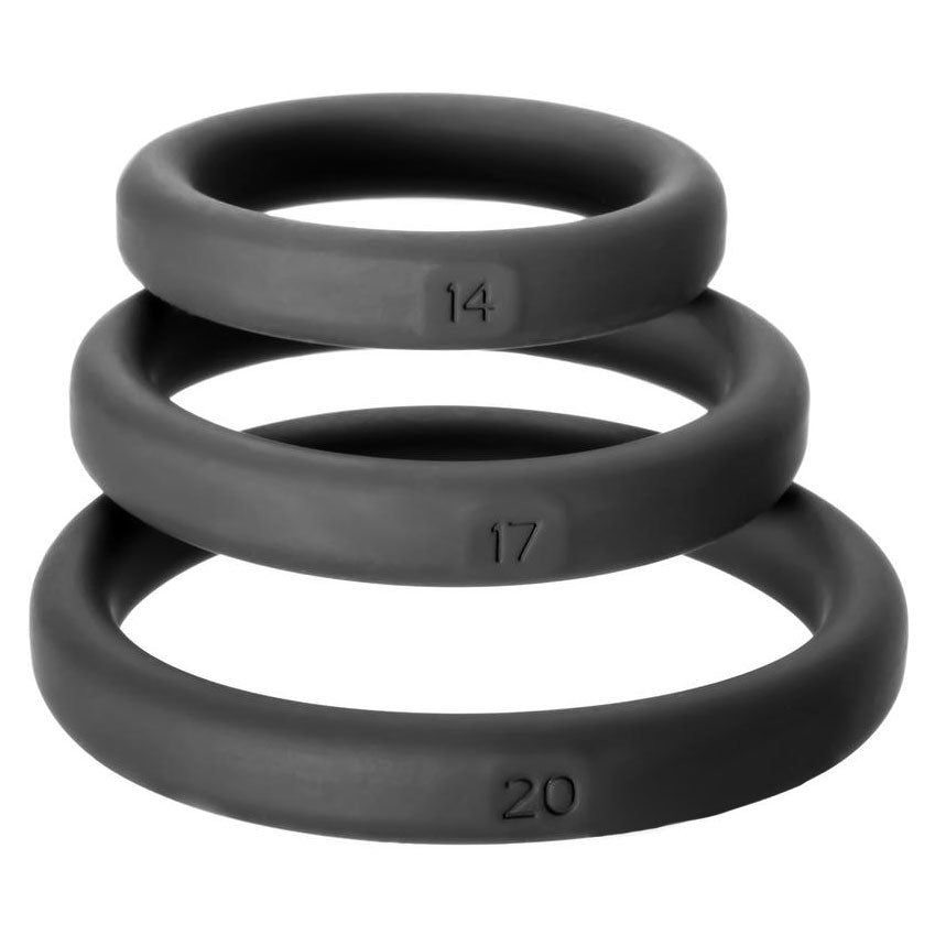 XactFit Cockring Set - Three Sizes Available!