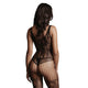 Lace and Fishnet Bodystocking - UK 6-14 Size by Le Desir.