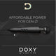 Black Doxy Wand 3 Powered by USB