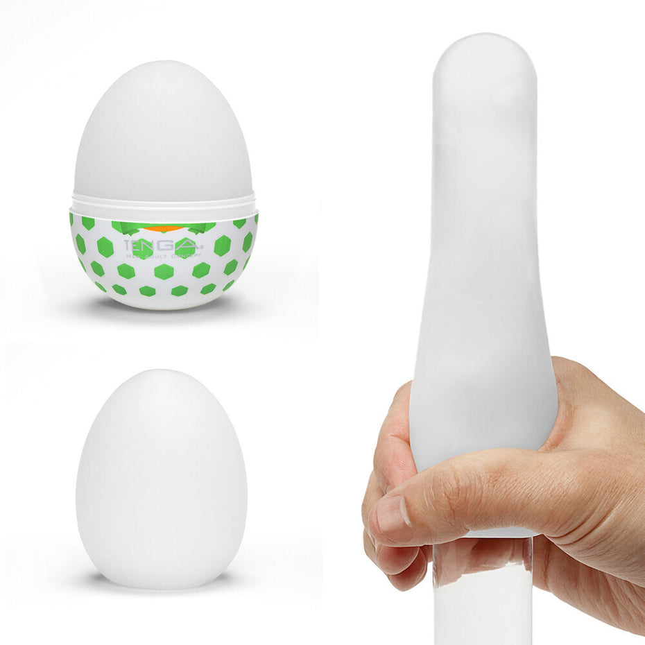 Egg-shaped Tenga Masturbator for Enhanced Stimulation