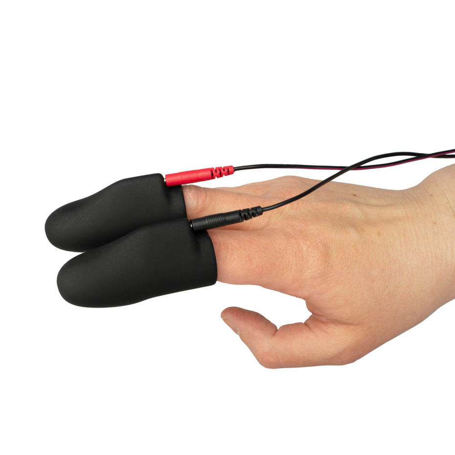 ElectraStim Electro Finger Sleeves for Sensual Exploration.
