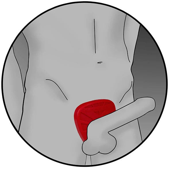 Silicone Viper Cock Ring with Electrastim Technology