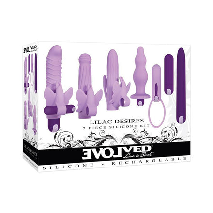 Rechargeable Butterfly Kit with Lilac Design