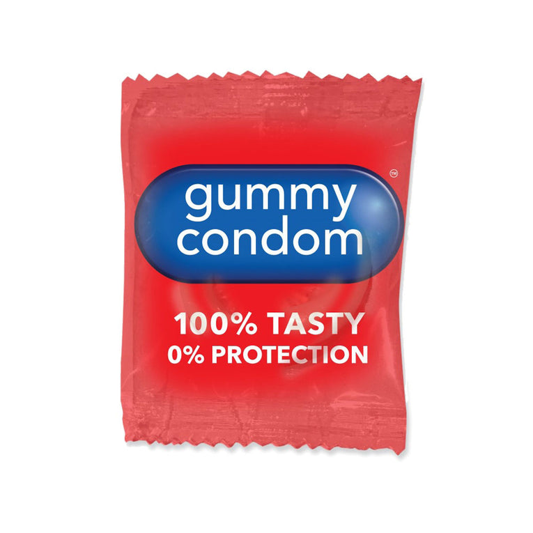 Pack of 10 Gummy Condoms.