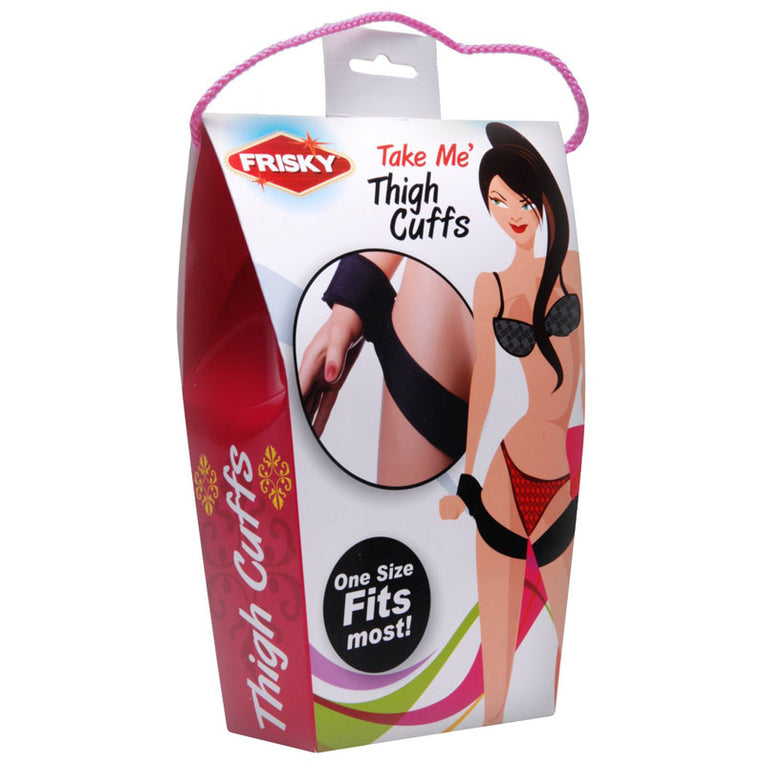 Frisky Thigh Cuffs for Enhanced Intimacy.