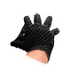 Textured Black Masturbation Glove by Fist It.