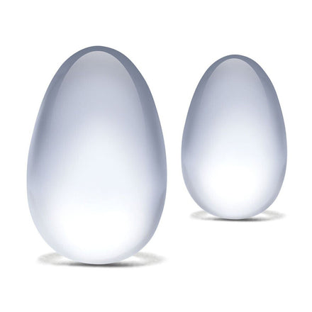 Pair of Glass Yoni Eggs