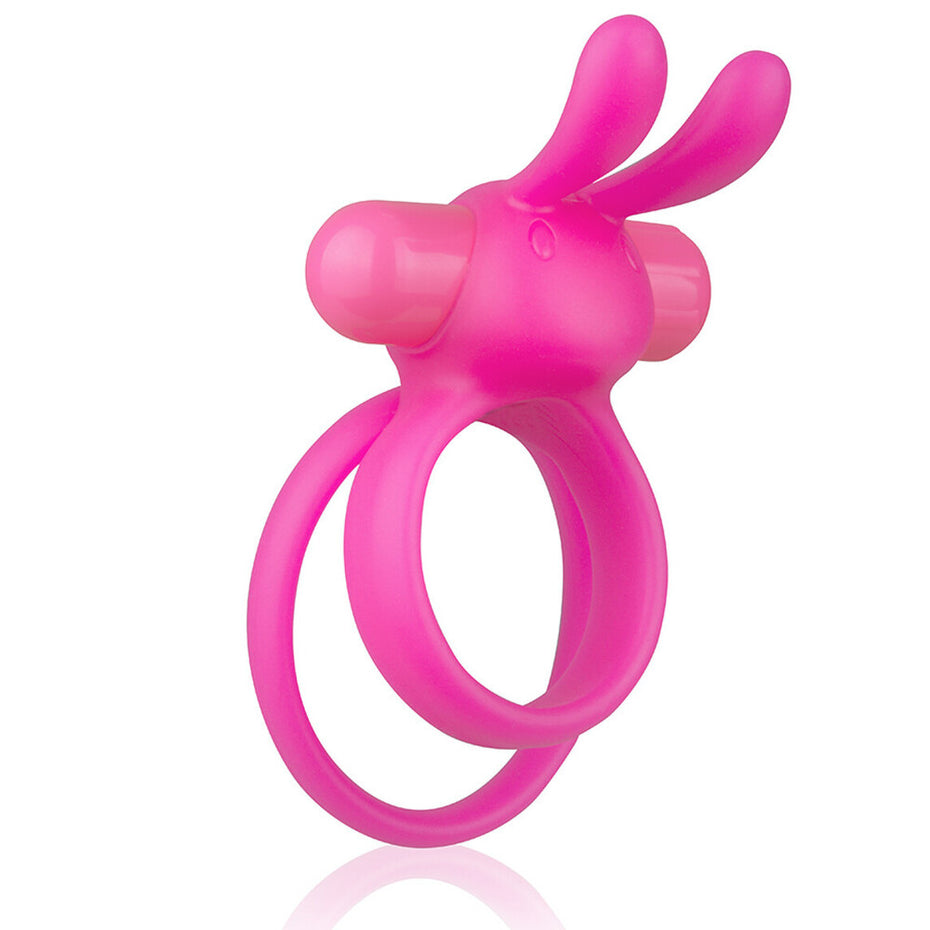 Pink Vibrating Cock Ring - Screaming O OHare XL