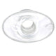 Clear Medium Tunnel Plug for Ideal Fit.