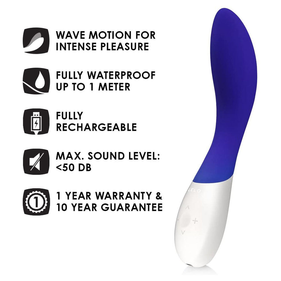 Lelo Mona Wave Vibrator Midnight Blue