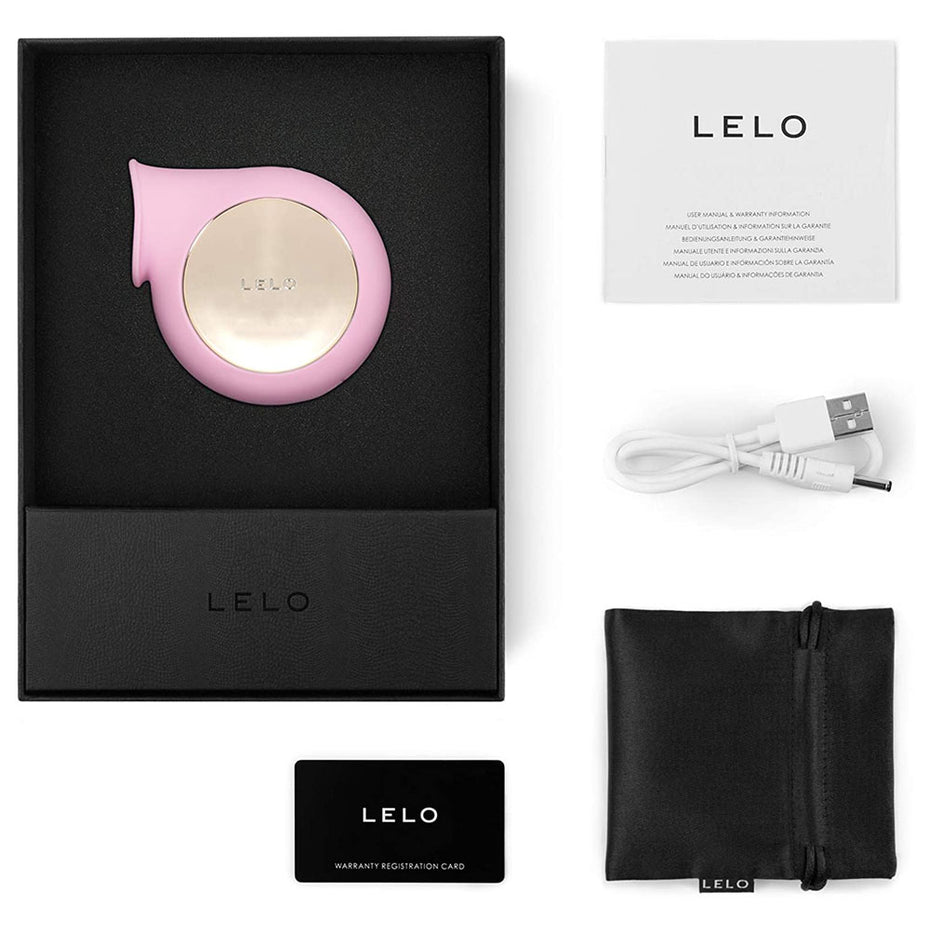 Pink Sonic Wave Clitoral Massager by Lelo Sila.