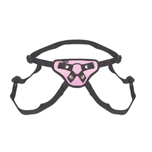 Pink Strap-On Harness by Lux Fetish