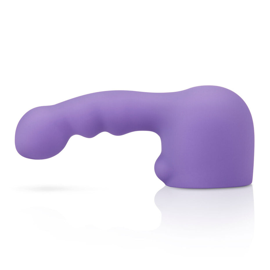 Small Silicone Wand Attachment with Weights - Le Wand Ripple.