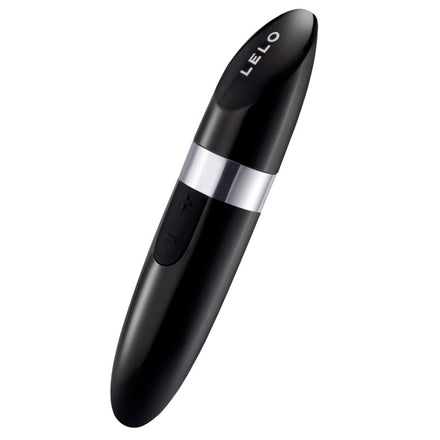 Black USB Rechargeable Vibrator by Lelo Mia V2, Luxury Edition.
