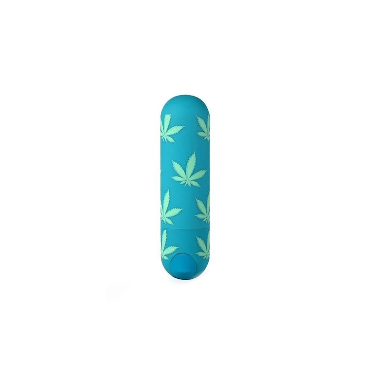 Maia Jessi 420 Rechargeable Bullet in Emerald Green.