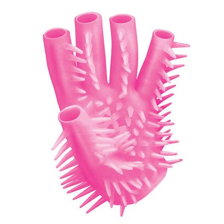 Pink Pleasure Glove for Solo Play.