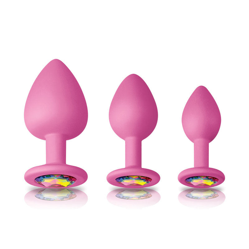 Pink Anal Trainer Kit by Glams.