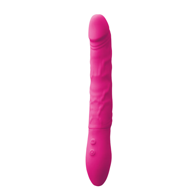 Compact pink rechargeable Twister vibe - Inya Petite.