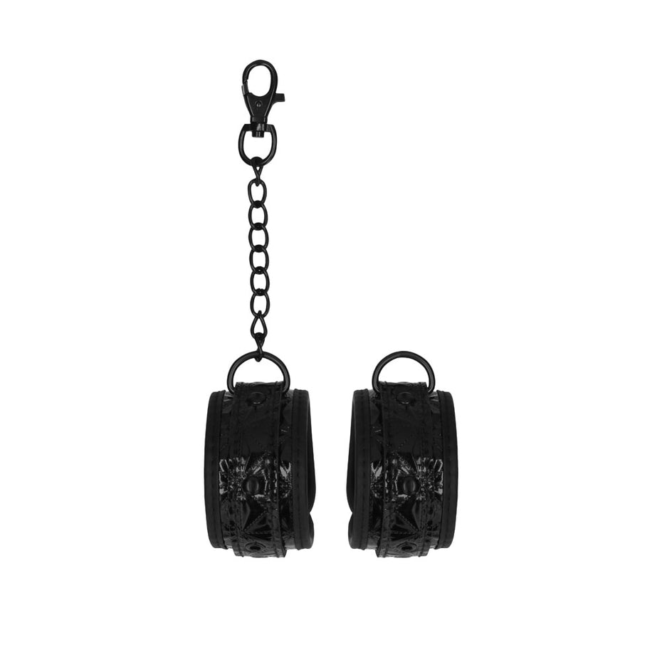 Luxury Black Handcuffs by Ouch.