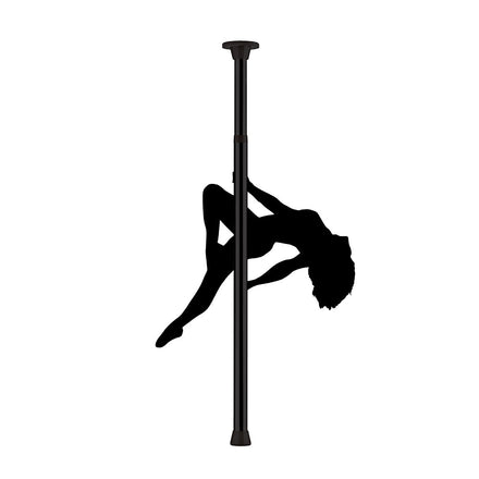 Black Dancing Pole with Grips.