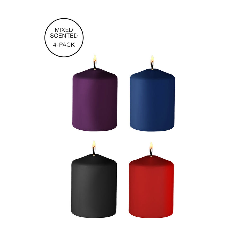 Assorted Aromatherapy Tease Candles (4-Pack)