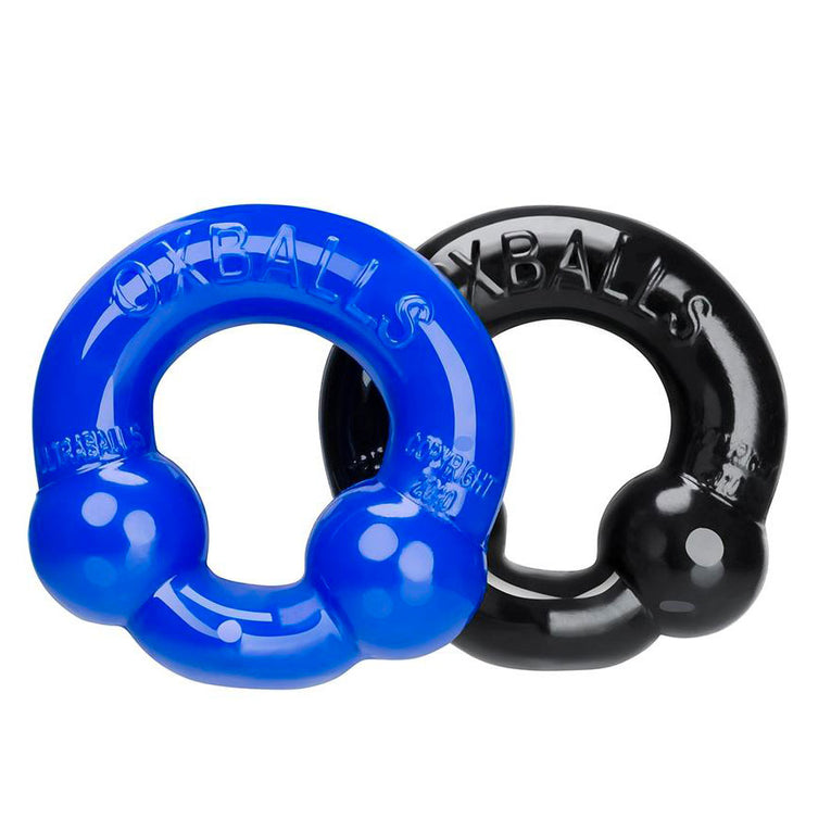 Two-piece cockring set from Oxballs: Ultraballs.