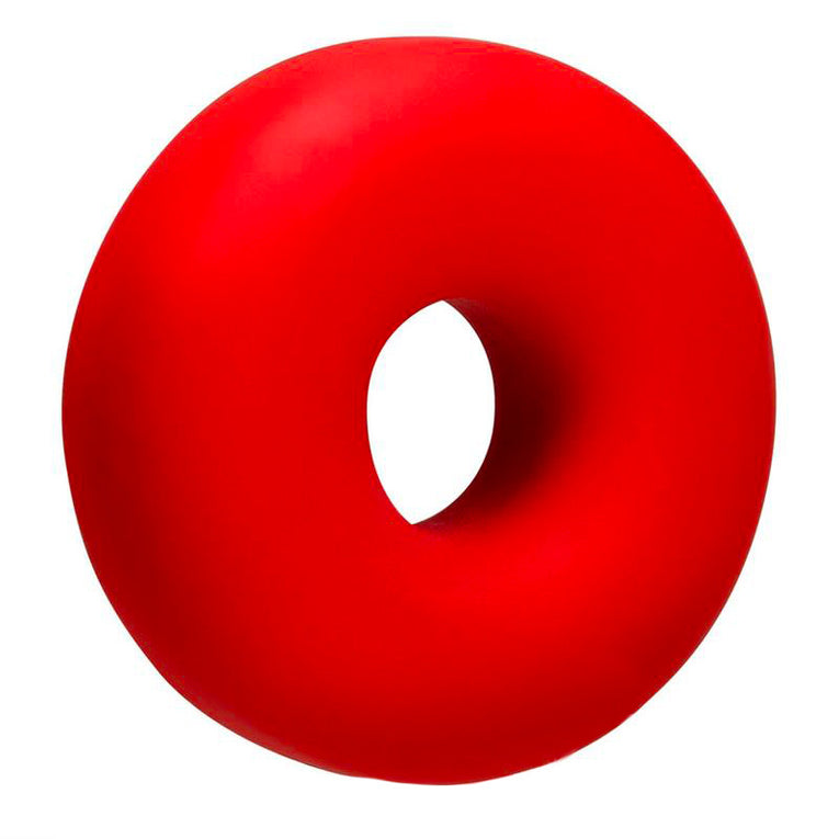Red Super Stretch Silicone Cock Ring by OxBalls