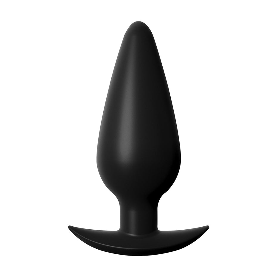 Small Silicone Butt Plug with Weight from Anal Fantasy Elite Collection.