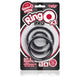 Black Screaming O Cock Rings - RingO Pro X3