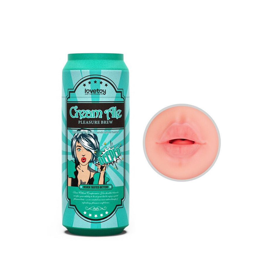 Pleasure Brew Cream Ale Mouth Masturbator - Ultimate Love Toy