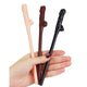 Pack of 9 Willy Straws in 3 Colors: Black, Brown, and Pink.