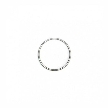 0.5cm Wide Stainless Steel Cockring - 30mm