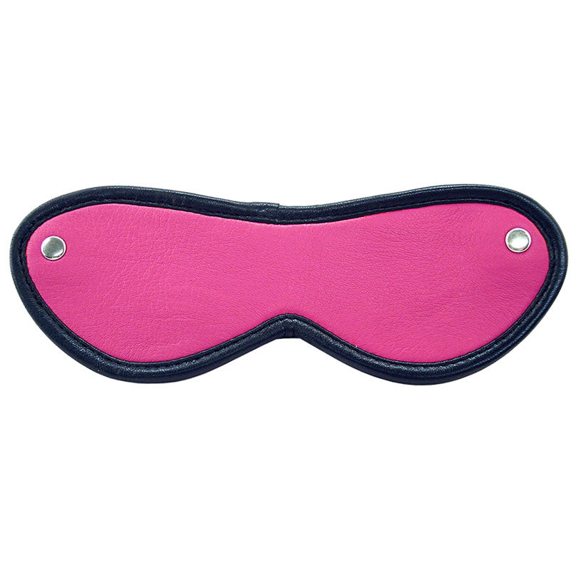 Pink Blindfold by Rouge Garments.