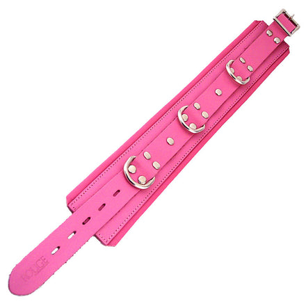 Padded Pink Collar by Rouge Garments.