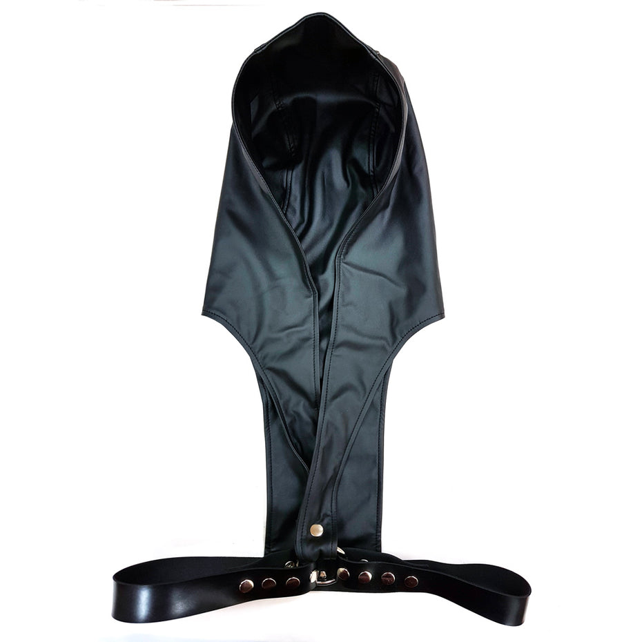Faux Leather Hooded Rouge Harness.