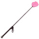 Pink Hand Riding Crop by Rouge Garments