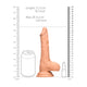 Pink RealRock 8 Dildo with Balls
