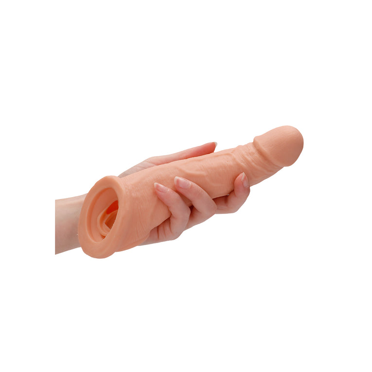 RealRock 8 Flesh Pink Penis Sleeve
