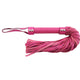 Pink Leather Flogger by Rouge Garments.