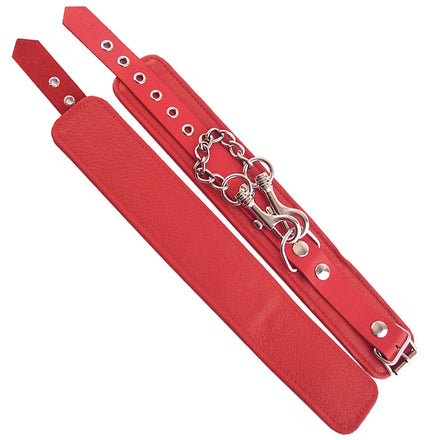 Rouge Garments' Red Ankle Restraints
