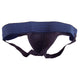 Blue and Black Jock Strap from Rouge Garments