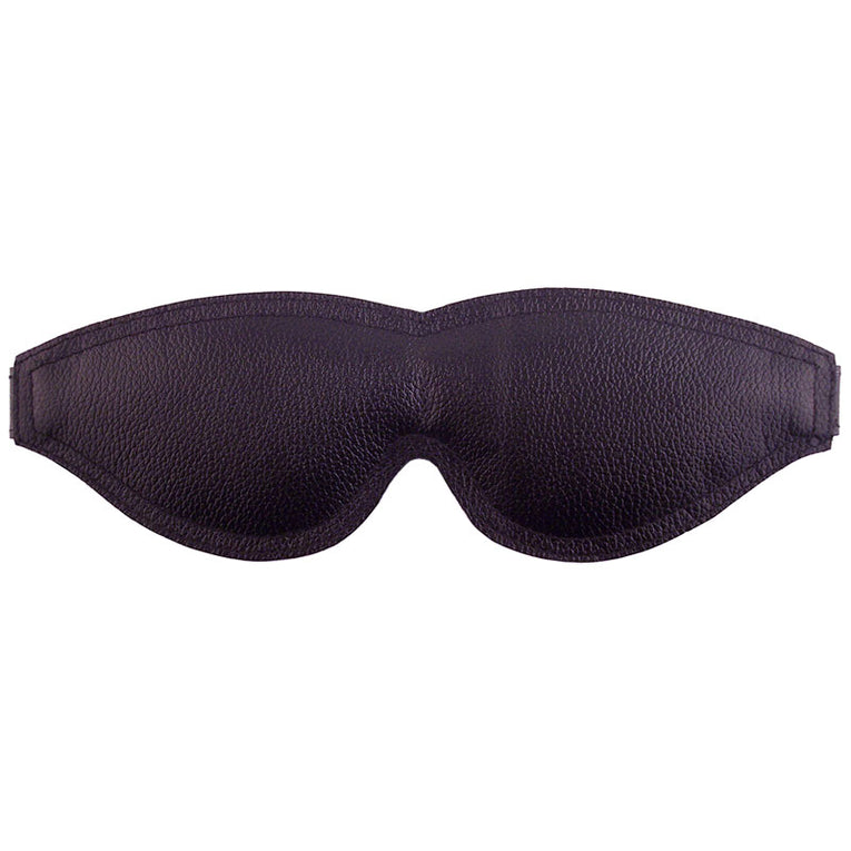 Padded Black Blindfold by Rouge Garments (Large)